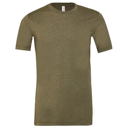 Bella + Canvas Unisex Vuxen T-shirt XS Olive Heather