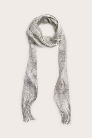 Kappahl | Glitrende skjerf | Sølv