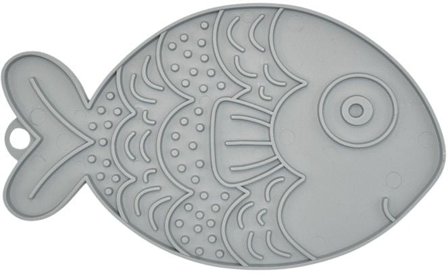 Fiboo Fishka Slickmatta 21 cm Ljusgrå