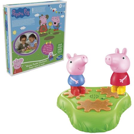 Peppa Pig Muddy Puddles Champion Spel med ljud och ljus