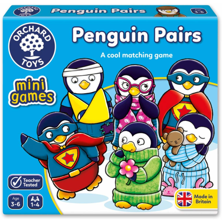 Memo Pingvinpar/Penguin pairs från Orchard Toys - Barn - Leksaker - Barnspel