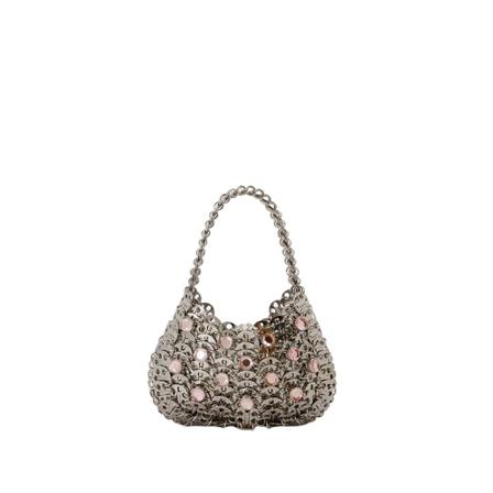 Paco Rabanne HandTass , Grijs , Dames , Maat: ONE Size Schoudertassen