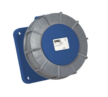 Garo UIV 3125-9 S Paneluttak IP67, 4-polet, 125 A Blå, 9 h, Stikkontakter & kabler