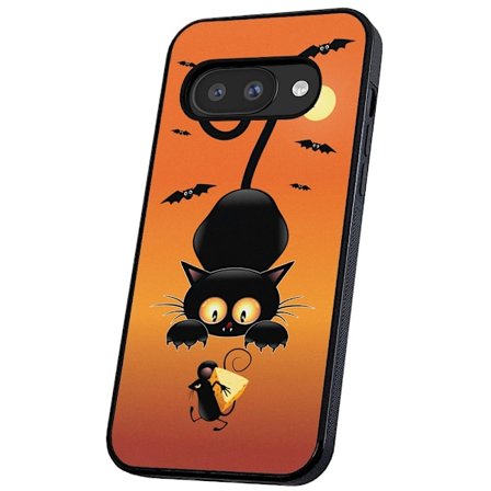 Google Pixel 9A - Skal/Mobilskal Katt och Mus