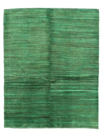 Tapis Gabbeh Fine 160X196 Vert Foncé/Vert (Laine, )