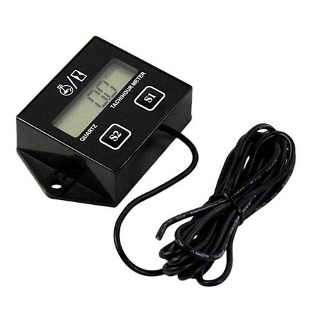 Motorcykel LCD Race Digital Varvtalmätare Timräknare