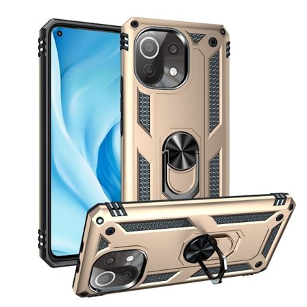 Bofink Combat Xiaomi 11 Lite 5G NE / Xiaomi Mi 11 Lite 5G / Xiaomi Mi 11 Lite skal - Guld