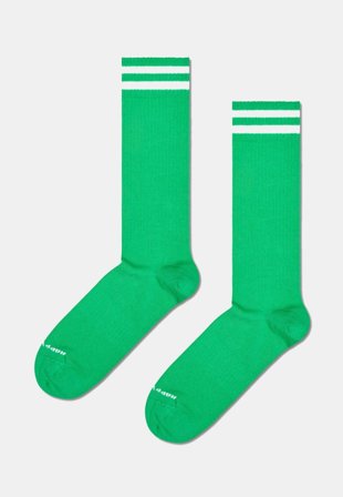 Happy Socks Sneaker Thin Crew Sock Strumpor Herr Grön 41-46