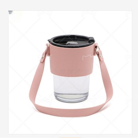 Stilfull PU-läderärm för 400 ml kaffe/te