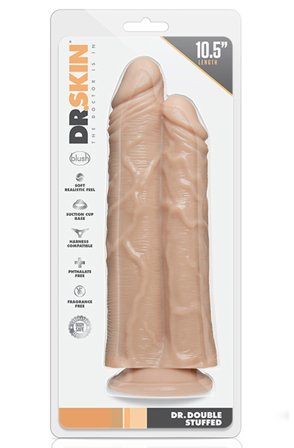 Kjøp Dr. Skin Dr. Double Stuffed Flesh 26,5 cm - Dobbeldildo | God pris