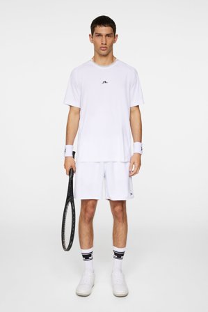 J.Lindeberg - Colten Tech T-shirt - Tennis - White - Men - XXL