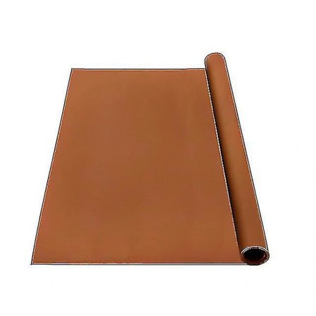 Erittäin Suuri Silikonimatto, Lämmönkestävä, Vedenpitävä, Liukumaton, Keittiön Työtason Suoja, Vinyylikäsitöiden Matto, Pöytäliina Kahvi Kahvi 30X50CM