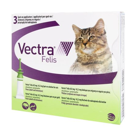 Vectra Felis Spot On Soluzione Gatto 3 Applicatori 0,9ml