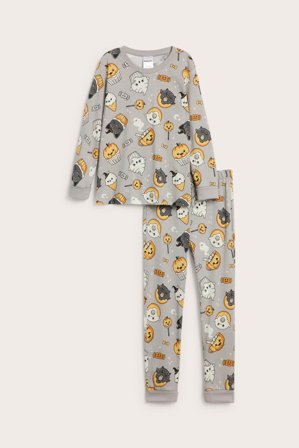 Kappahl | Piżama Halloween | Szary