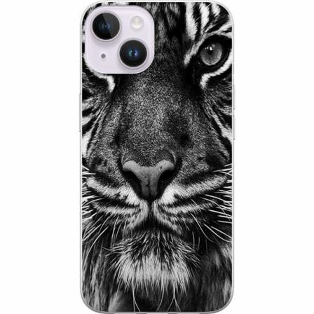 Apple Iphone 14 Genomskinligt Skal Tiger