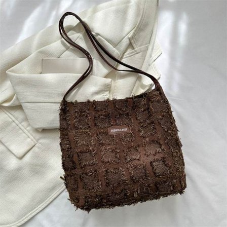 Axelväska Underarmsväska KAFFE