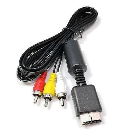 Rca AV Ljud Video Kabel TV För Playstation PS1 PS2 PS3 1.8m Adapter Flerfärgad SZRH