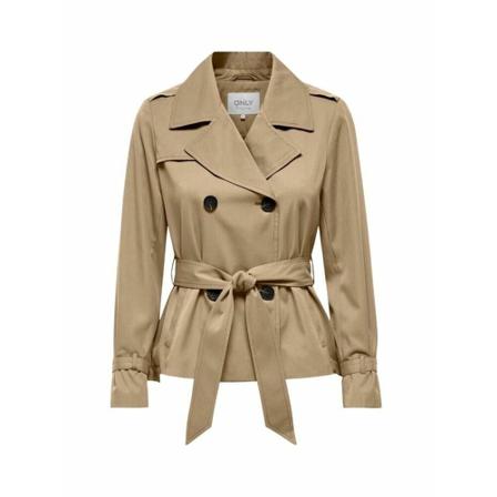 Only, Trenchoat Beige, Dames, Maat:M