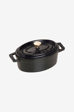 Staub - Gryta La Cocotte oval 11 cm, 0,25 l - Svart - Grytor & kastruller - Från Homeroom