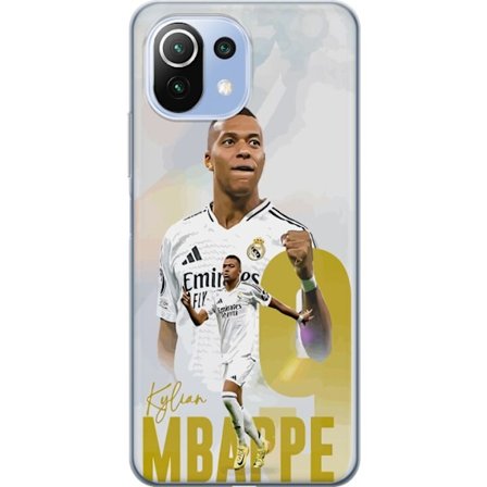 Kompatibelt Mobildeksel til Xiaomi 11 Lite 5G NE Kylian Mbappé Real Madrid Frankrike Toppmålscorer i La Liga med eksplosiv hastighet og ekstrem målsco