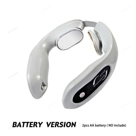 EMS Älykäs niskahierontalaite lämmityksellä, rentouttava hieronta, niska- ja hartiavaivojen lievitys, akupiste- ja lymfahierontalaite lämmöllä, 