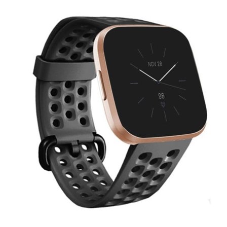 För FITBIT Versa 2 Andningsbart watch