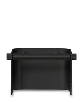 Form & Refine Arc Toiletrulleholder - Black - ONE SIZE