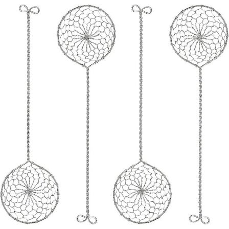 Sæt med 4 Fondue-si