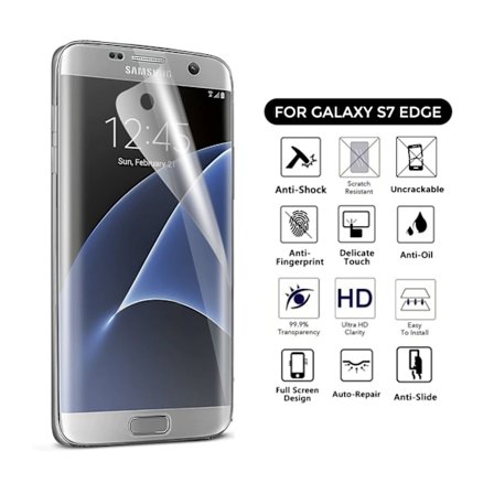 Kattava Galaxy S7 Edge Screen Protector Nanoedge