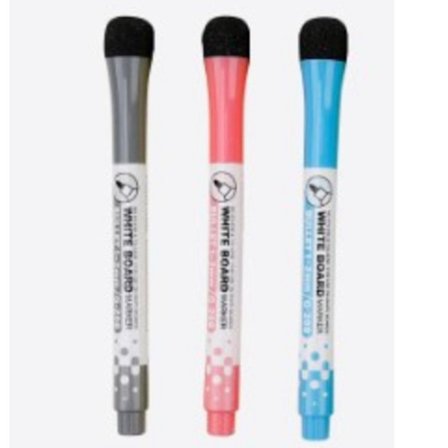 Kjøleskapsklistremerke Magnetisk meldingstavle 3 PENNER 3 PENNER