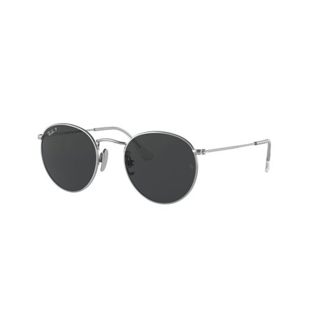 Ray-Ban Round Titanium - Solbriller - Sølv - RB8247 920948 5021
