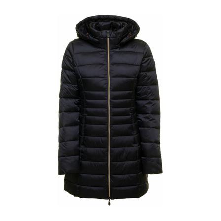 Save The Duck, Coat Zwart, Dames, Maat:XS