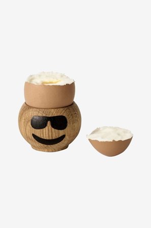 Spring Copenhagen - Eggbeger Spring Emotions 4 cm - Natur - Eggeglass - Fra Homeroom