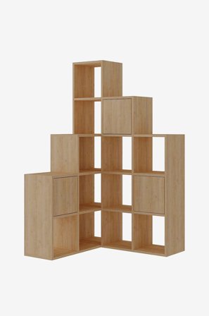 Hanah Home - Bokhylla Linnea - Brun - Bokhyllor - Från Homeroom