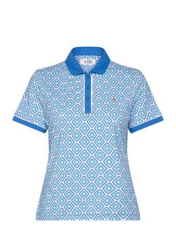 Original Penguin Golf | Cap Sleeve Printed Polo | S