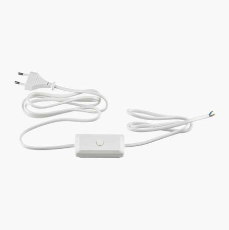 Biltema - Ledningssett med dimmer 3–100 W hvit