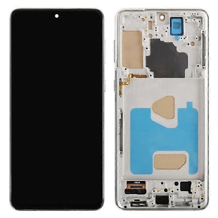 Kompatibel med Samsung Galaxy S21+ 5G G996 Grade C LCD-skærm og digitizer-samling + rammedel (TFT) (uden logo)