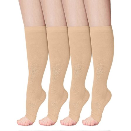 4 par leggbeskyttere for eldre, sensitiv og tynn hud mot rifter og blåmerker