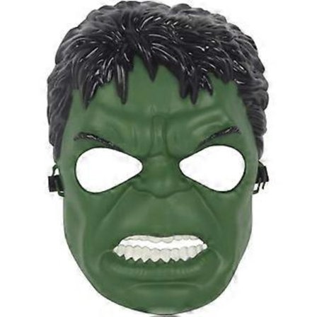 Hulkmask för barn, superhjältekostymer, barnkalas, Hulk-leksaker, presenter till Halloween Cosplay maskeradfester (Hulkmask)