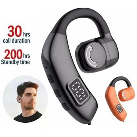 Benledningshörlurar Bluetooth 5.3 Trådlösa Öppna-Öra Hörlurar Sportheadset