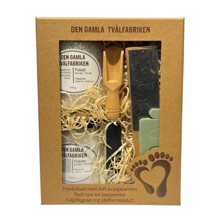 Fotvårdsset Pepparmint Brown