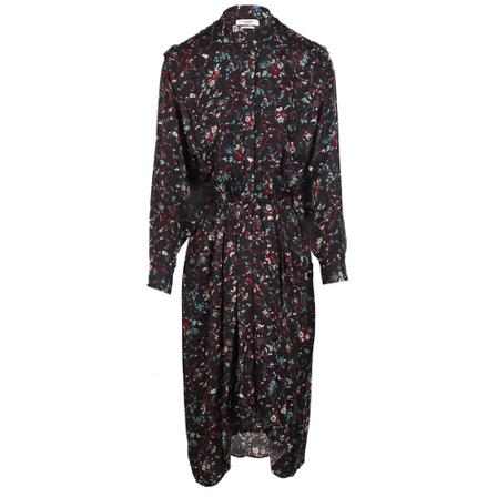 Isabel Marant Étoile, Midi Dresses Czarny, Kobieta, Rozmiar: S