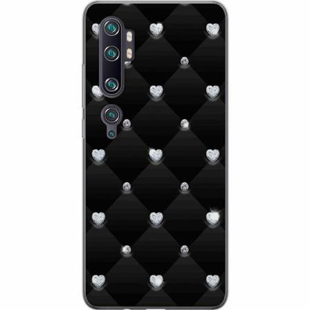 Xiaomi Mi Note 10 Pro Mjukt Skal - Diamant Hjärta