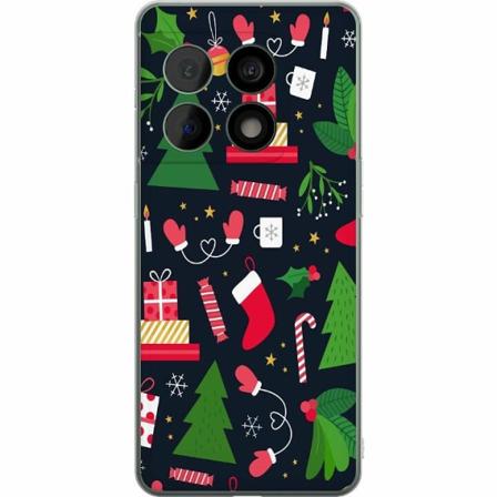 Oneplus 10 Pro Genomskinligt Skal Christmas