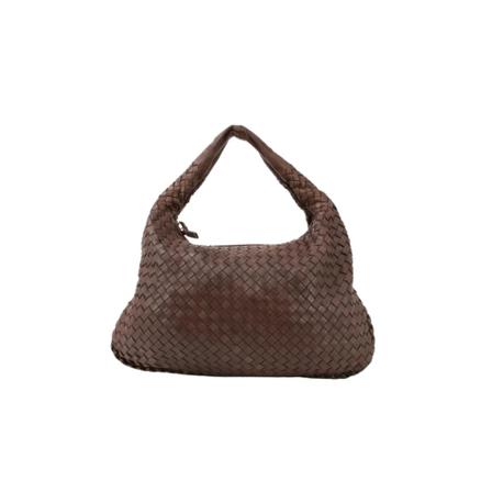 Bottega Veneta Vintage Pre-owned Leather handTass , Bruin , Dames , Maat: ONE Size Vintage Tassen