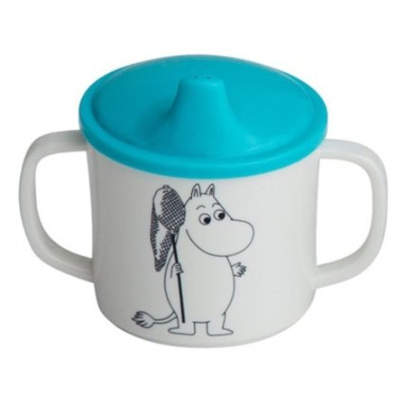 Muumimuki Läikkymätön Nokkamuki, Vaaleansininen - Rätt Start