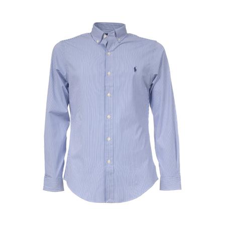 Polo Ralph Lauren Cotton Shirt Blå, Herre Skjorter