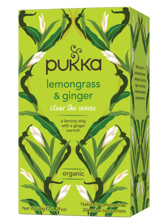 Pukka Te, Lemongrass & Ginger, 20 stk.