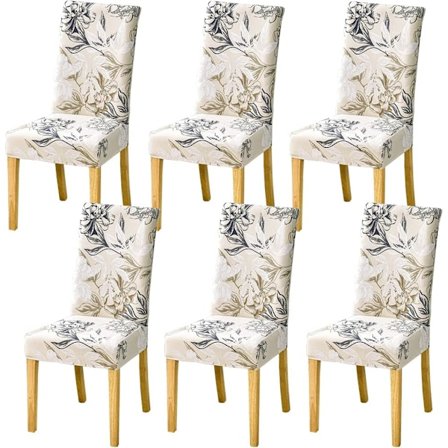 Tuolien peite 4/6 kpl joustava moderni tuolinpäällinen Dini-tuoleille