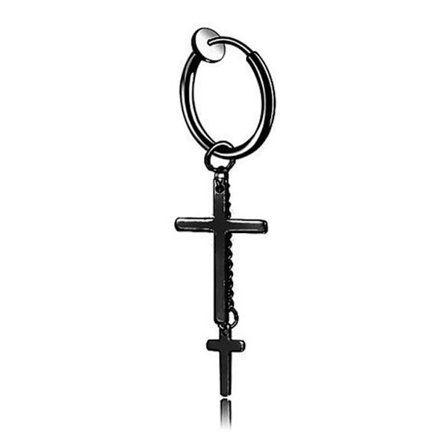 Stilrena Kors Örhängen